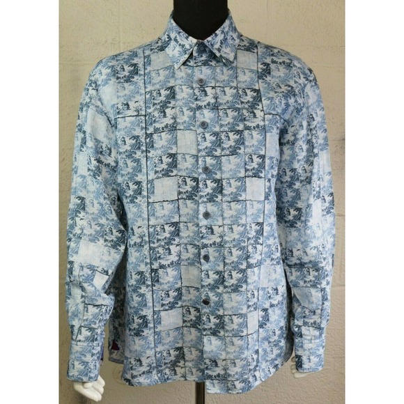 Robert Graham Limited Edition Linen Shirt - Picture 1 of 12